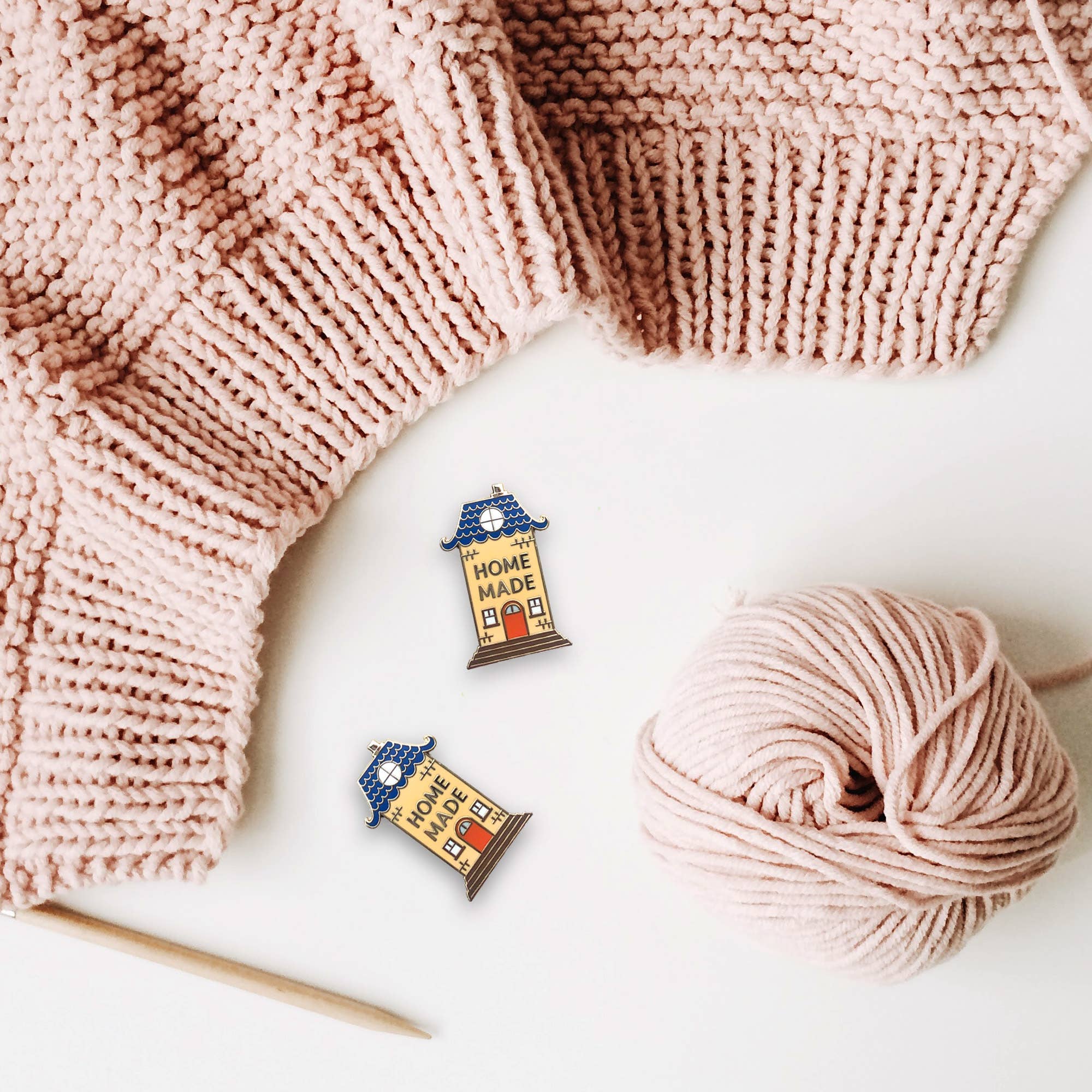 Dot&Jot - Wholesale Lapel Pin/Button - Homemade House Enamel Pin2