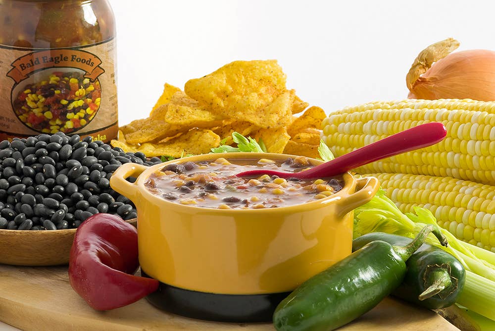 Bald Eagle Foods - Wholesale Salsa - BLACK BEAN & CORN SALSA1