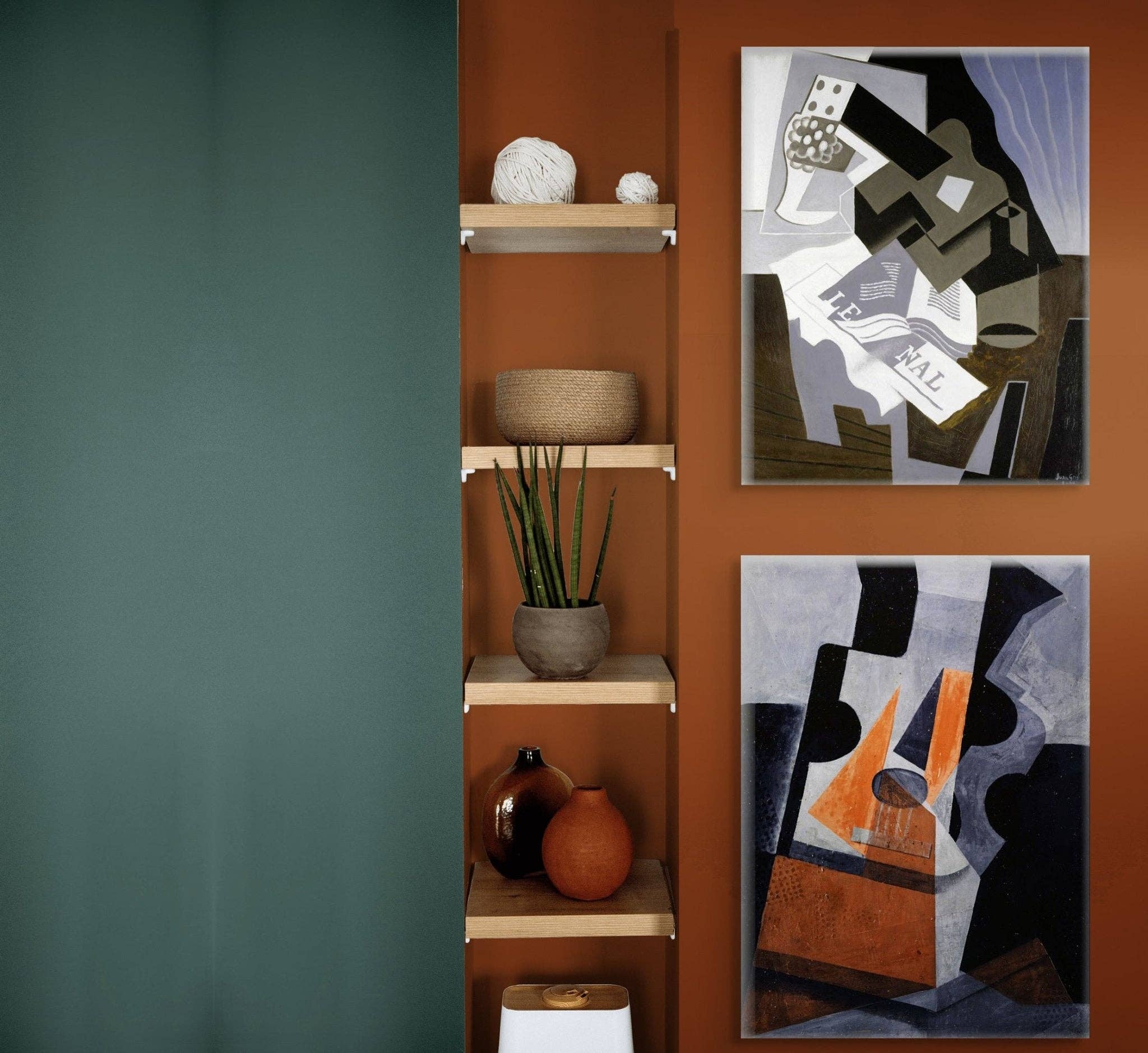 Milisima Studio - Wholesale Art Print - Guitar, Book and Newspaper (1920)3