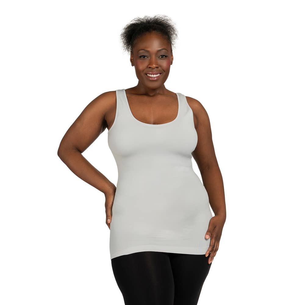 Skinnytees - Wholesale Tank Top - Women's - Plus Basic Tank36