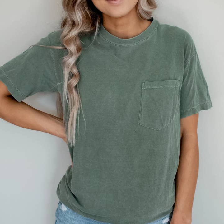 Comfort Colors Unisex Garment-Dyed Heavyweight Pocket Shirt and other Purchase Wholesale forever. Free Returns & Net 60 Terms on Faire trending on Faire.