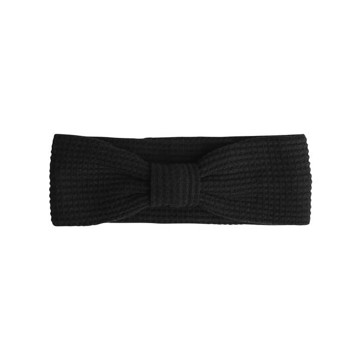 Le Enfant Baby Turban Sweatband - Black Le Enfant Baby Turban Sweatband - Black