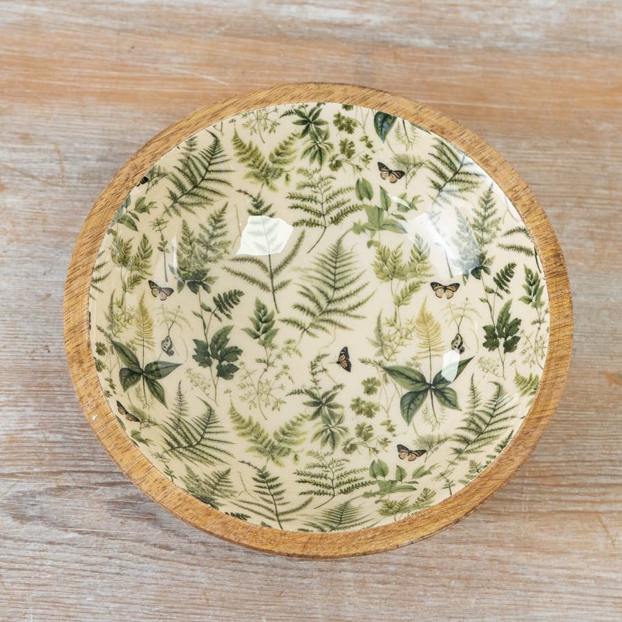 Gainsborough Giftware x Portland Living – wholesale Wreath – Fern Print Bowl, 17cm1