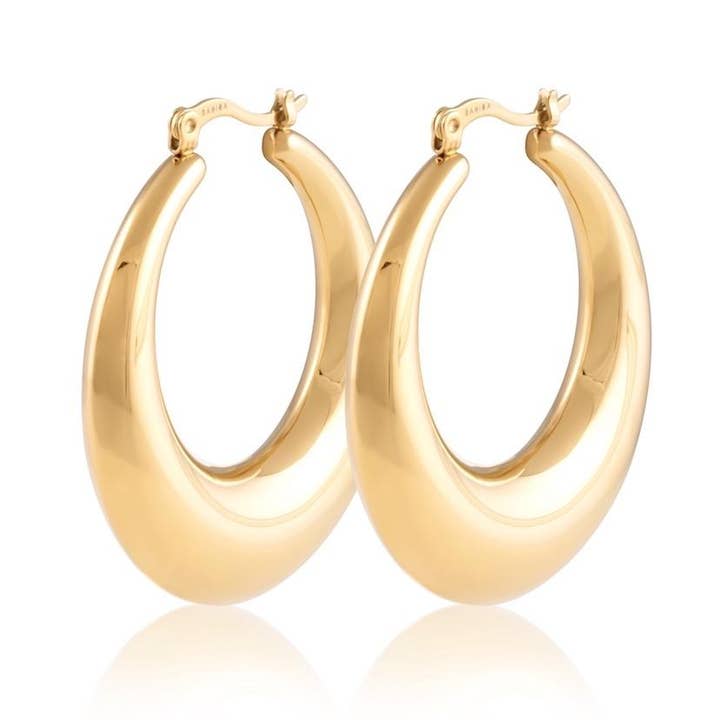 Maddie Hoops for wholesale by Sahira Jewelry Design
