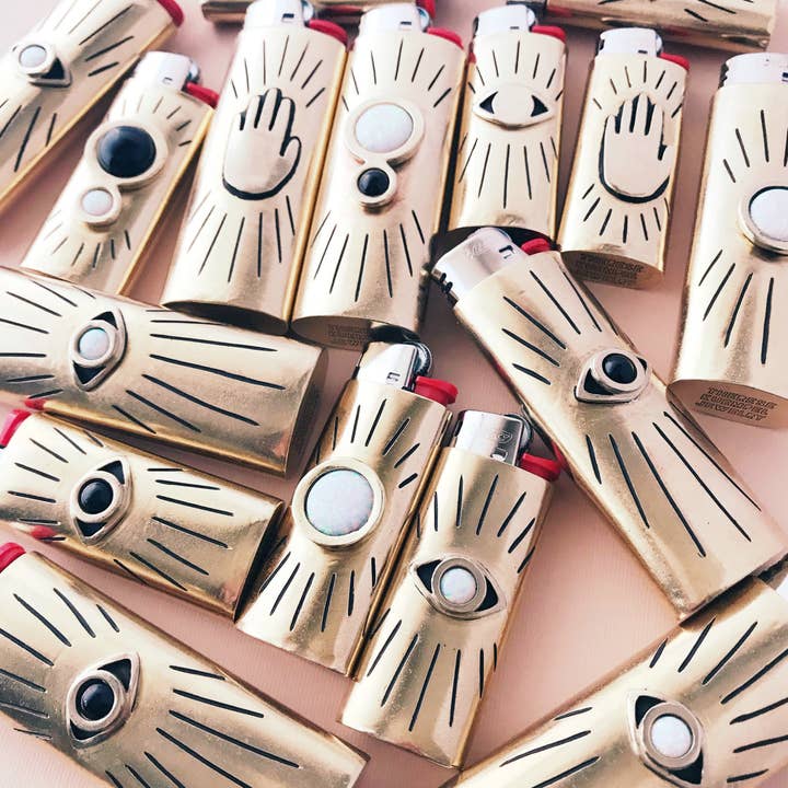 Therese Kuempel Jewelry – Großhandel Feuerzeug – Orbit Feuerzeug Case mit großem Opal1