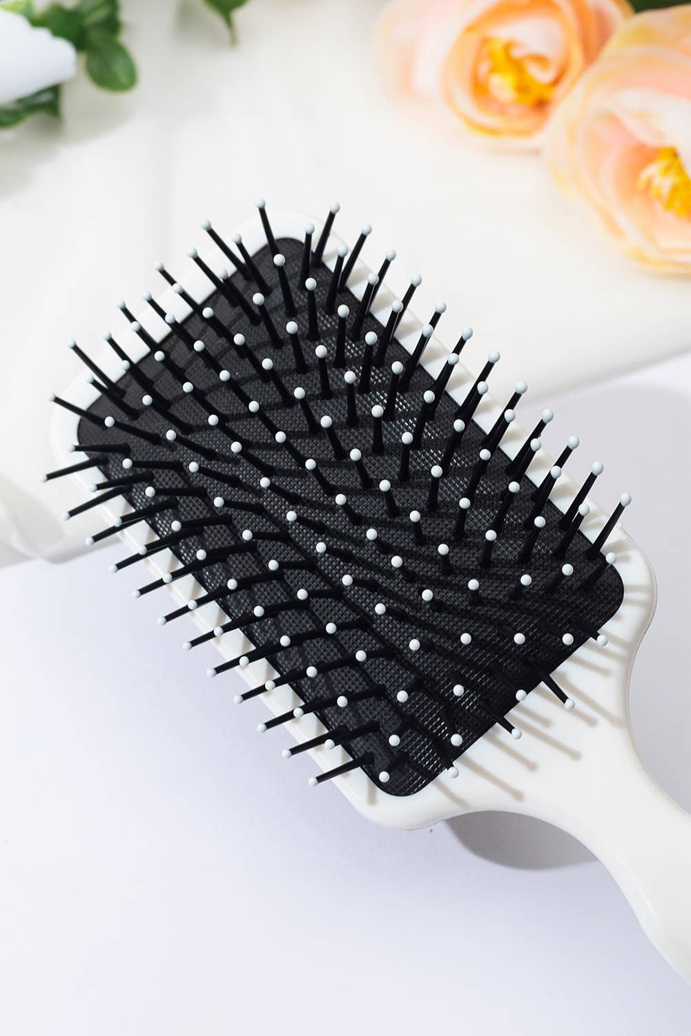 1 the Woman - Vente Peigne/brosse à cheveux - Peigne Coussin d'Air à Grande Palette Imprimé Fleurs et Nœuds1