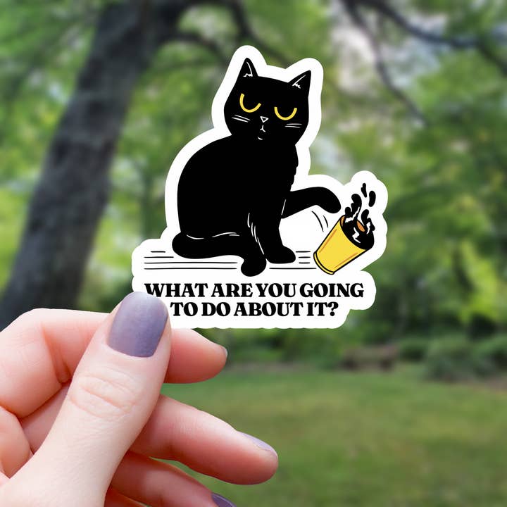 Mimic Gaming Co - Wholesale Sticker - What Are You Gonna Do About It Sticker - 3"