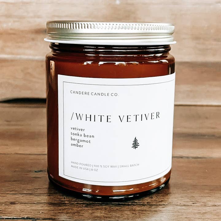 Vétiver blanc pour la vente par Candere Candle Co