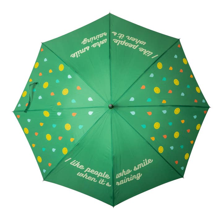 Fisura - Wholesale Umbrella - Unisex - Umbrella "I like people who smile when it's raining"1