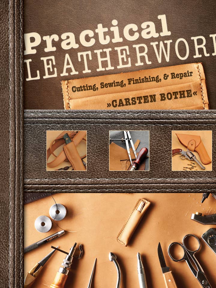 Maroquinerie pratique : découpe, couture, finition et réparation pour la vente par Schiffer Publishing