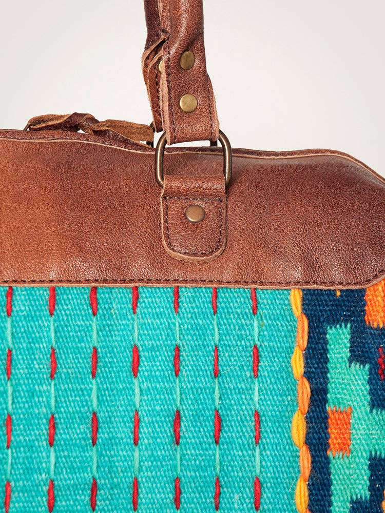 LS Western - Vente Sac de voyage – femme - Sac de voyage en laine et cuir du sud-ouest LC-ADBG460 Sac de selle tissé à la main38