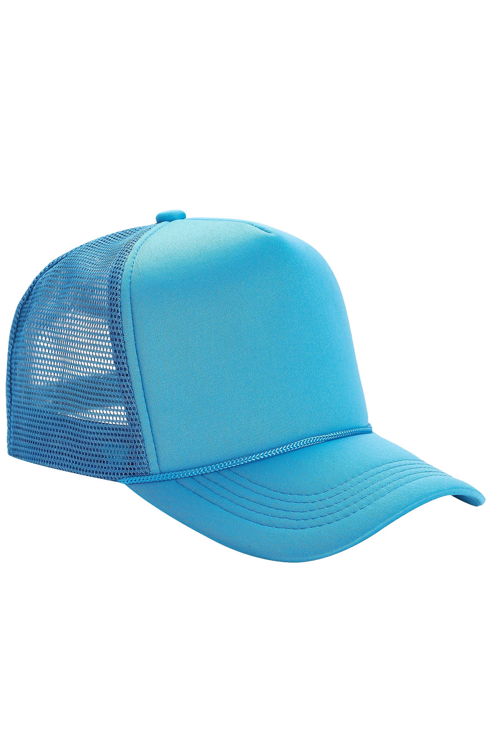 Cap Zone - Wholesale Trucker Hat - Unisex - Solid Five Panel Foam Trucker Hat22