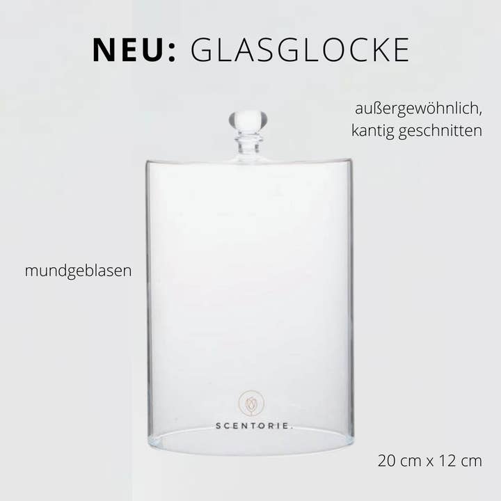 SCENTORIE. - Wholesale Bell - Glass cloche/glass bell1