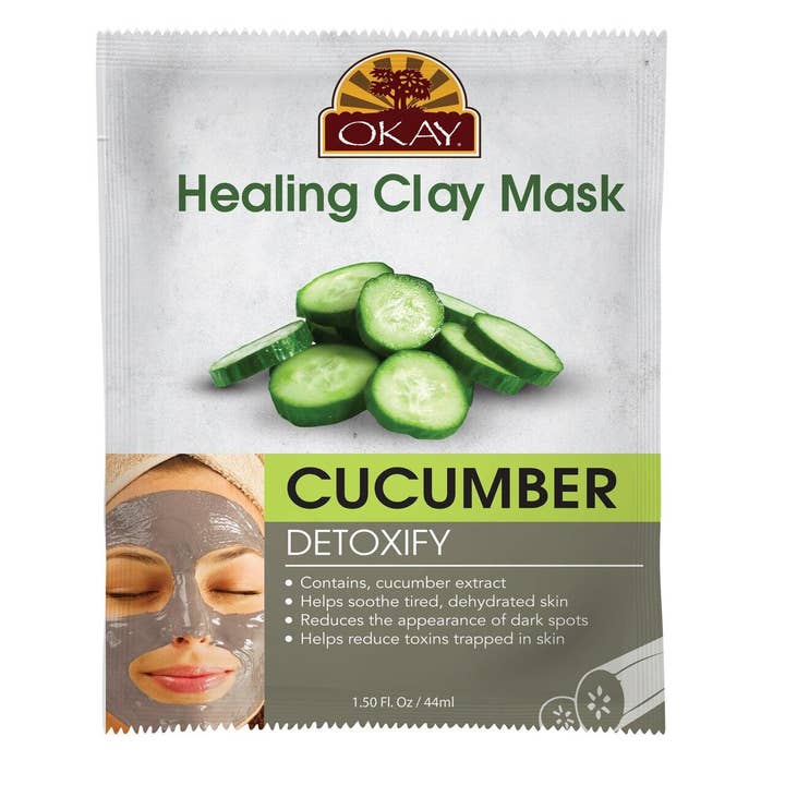Okay, Healing Clay Mask Gurke, 1,50 Unzen. für den Großhandel von KT Supply