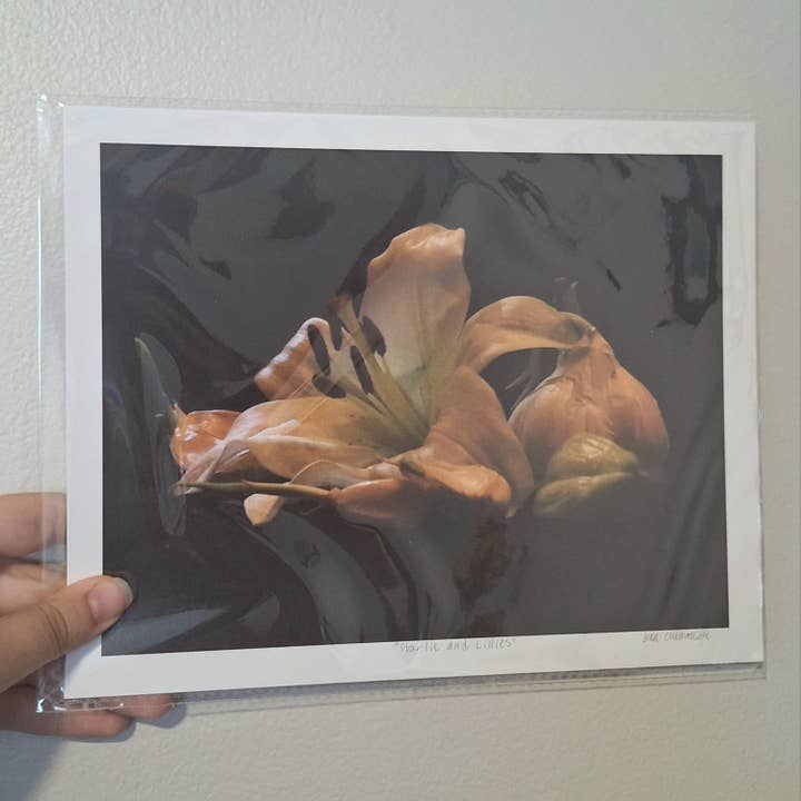 Gen Aumonier Art - Wholesale Photograph - Garlic and Lilies 8"x10" Signed Photography Art Print1