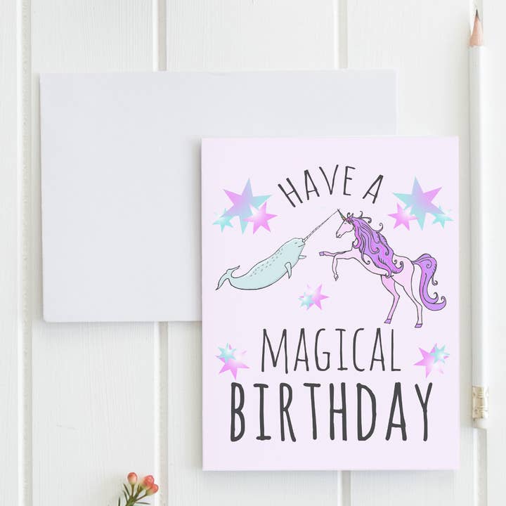 Have a Magical Birthday - Birthday Cards - SALE for wholesale by Moonlight Makers