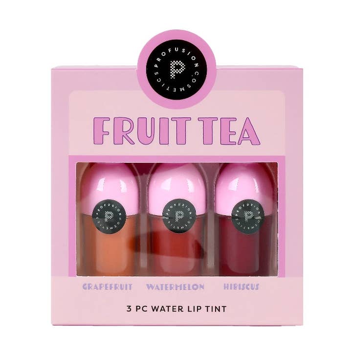 I đź–¤ Boba - 3-Piece Long-Wearing Hydrating Water Lip Tint for wholesale by Profusion Cosmetics