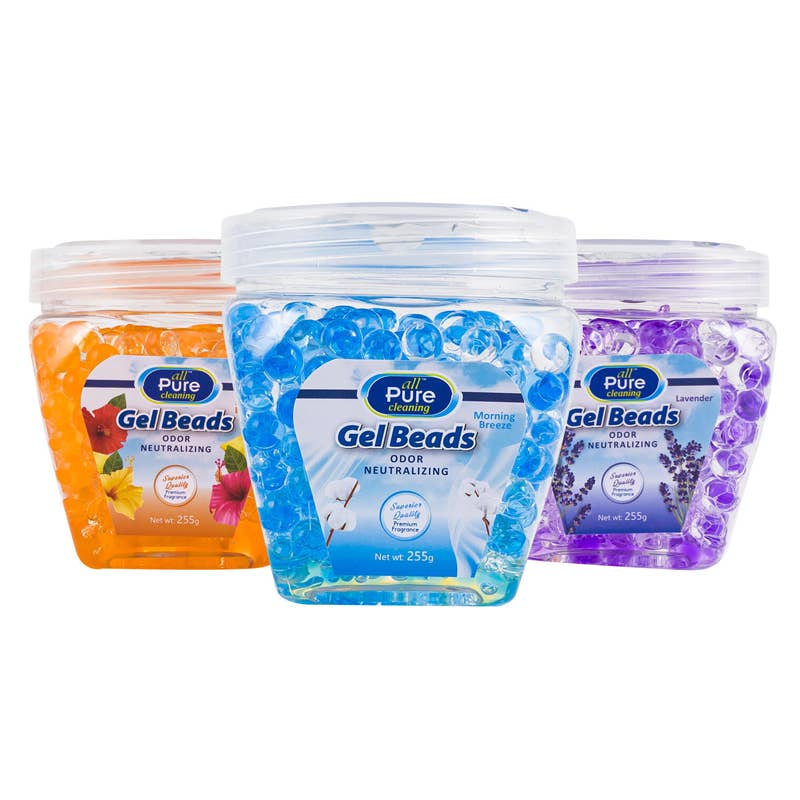Deluxe Import Trading - Wholesale Air Freshener - All Pure Cleaning Gel Beads - 9oz0