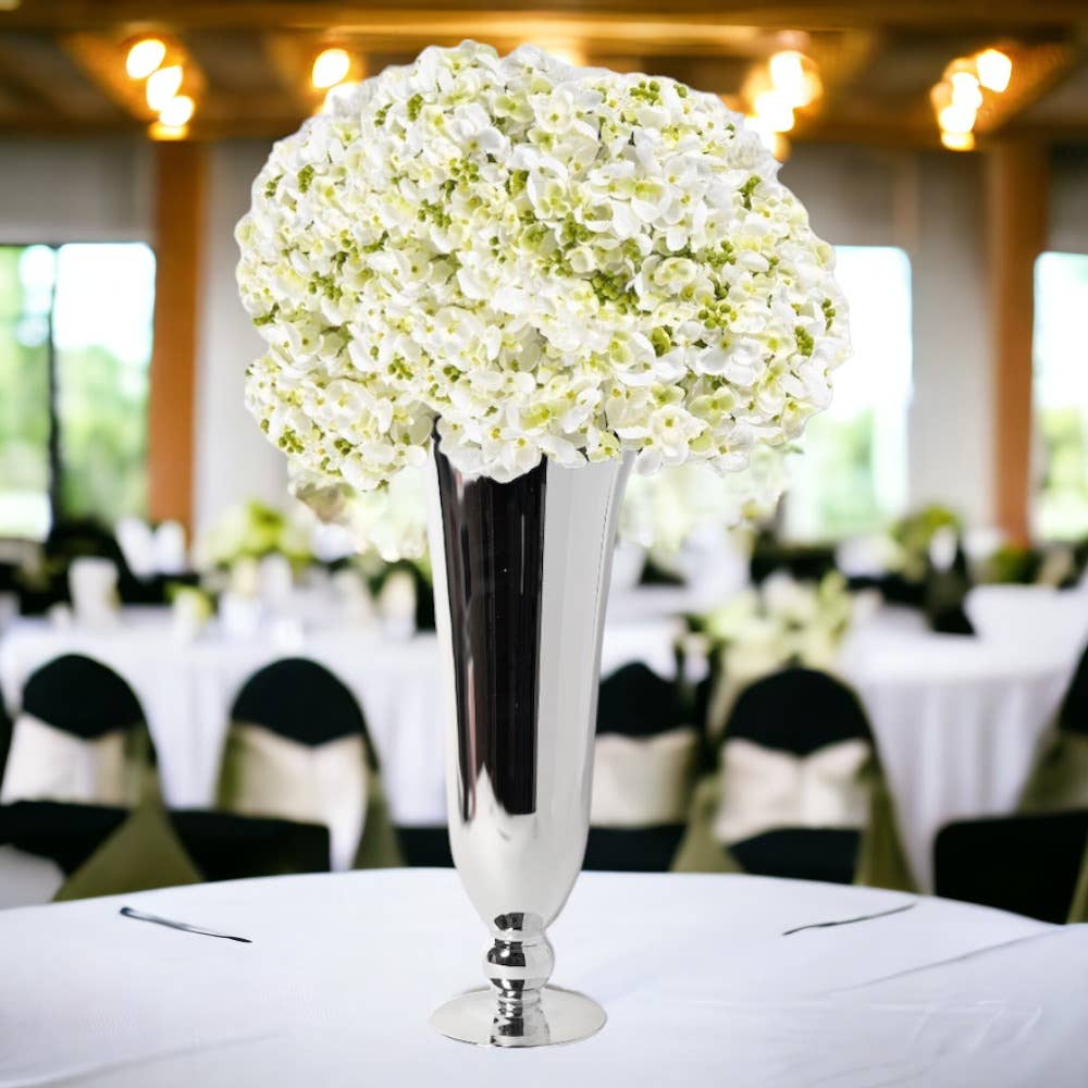 Vasesource - Wholesale Vase - Peralta 24"H Glass Trumpet Vase (PERALTA24)4