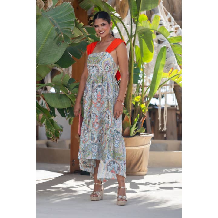 Bruma Cashmere Sunset & Moon Dress for wholesale by Káhyra