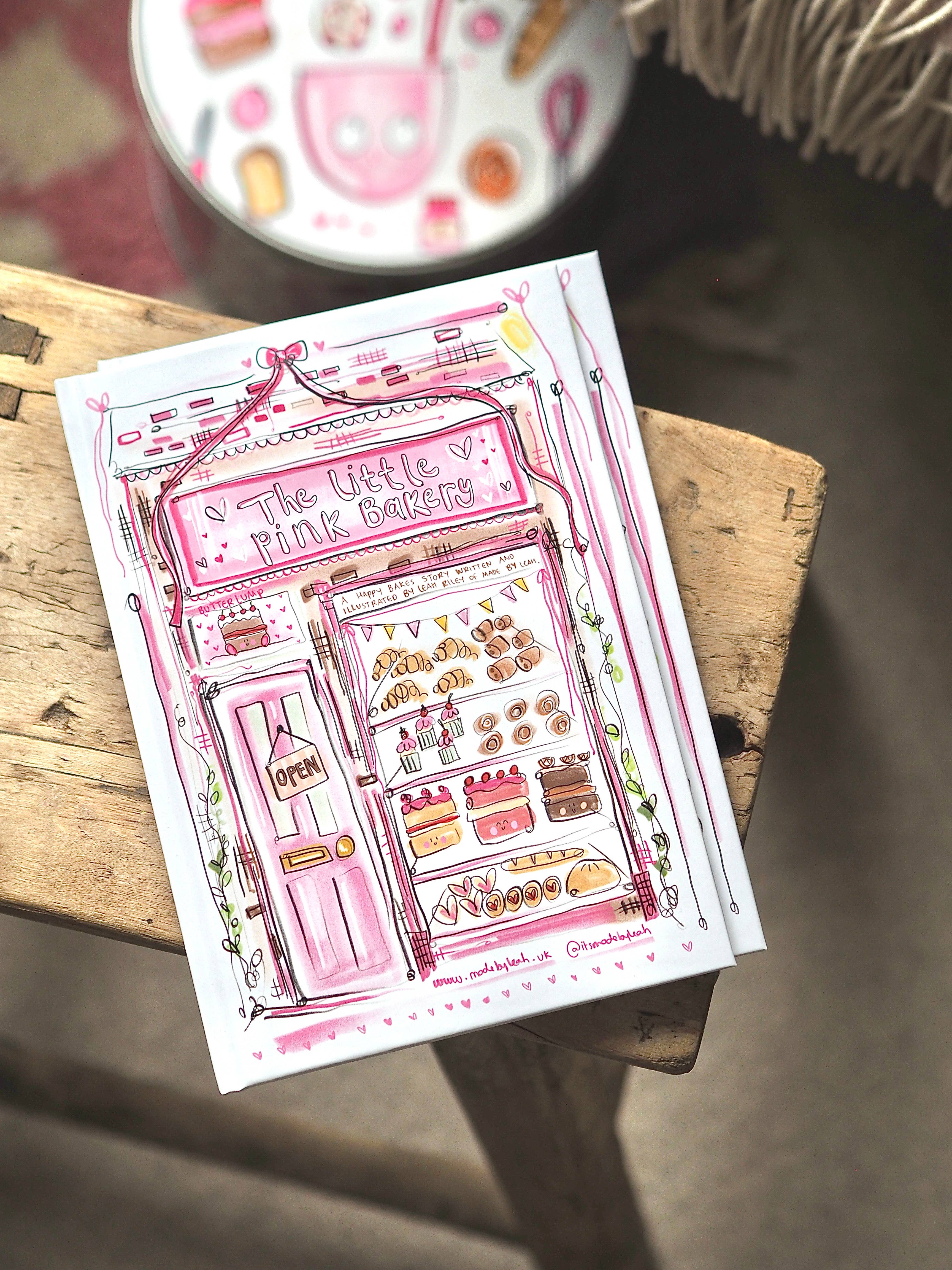 Made by Leah – wholesale Pre-school book (3–5) – ‘The Little Pink Bakery’ Children’s Book13