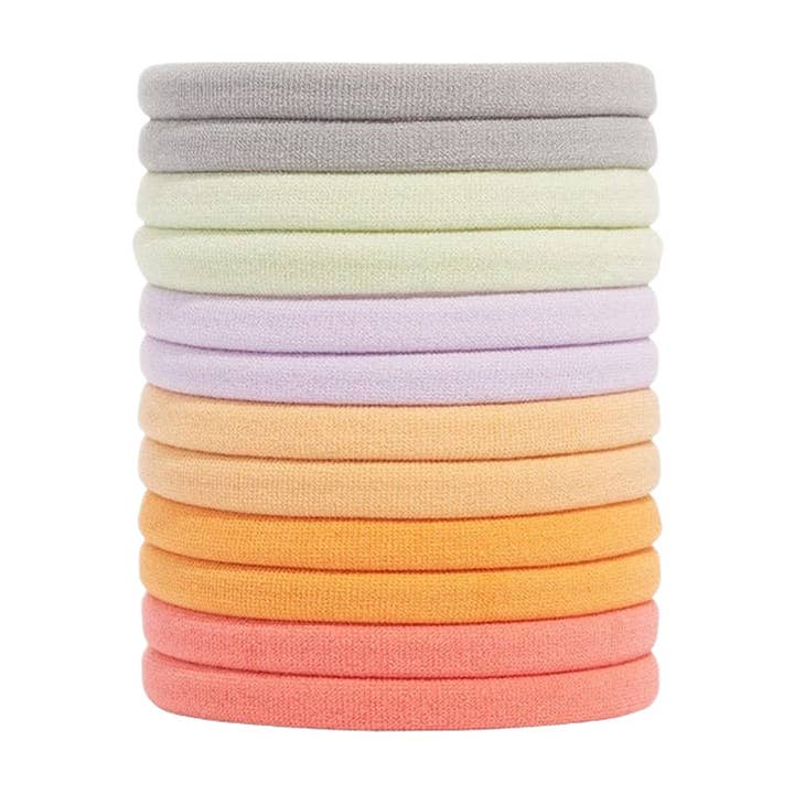 France Luxe/L. Erickson - Wholesale Hair Tie - Yoga Pony Pack4