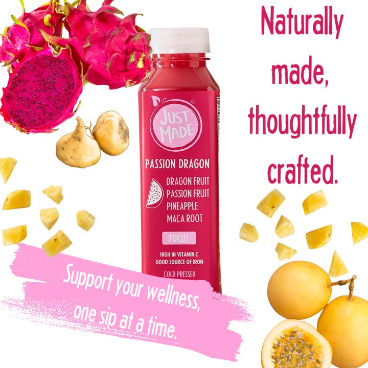 Just Made Foods - Wholesale Fruit Juice - Passion Dragon3