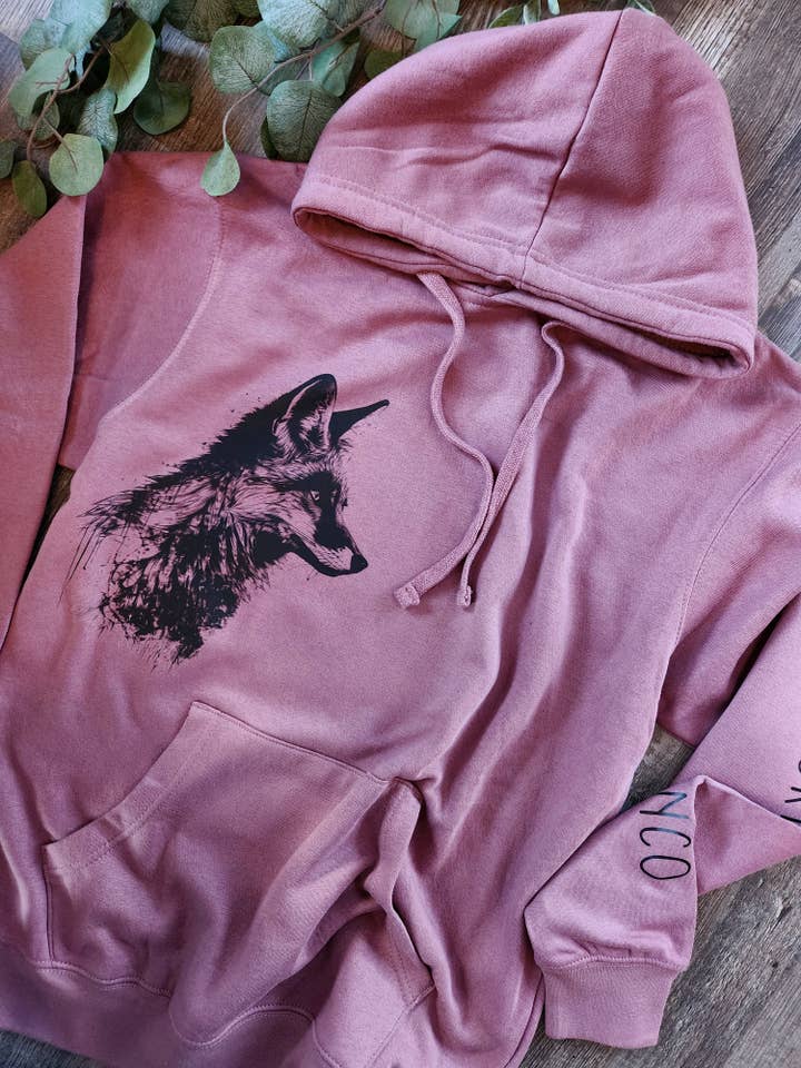 2025 SWEAT À CAPUCHE FOX pour la vente par Still North Design Co