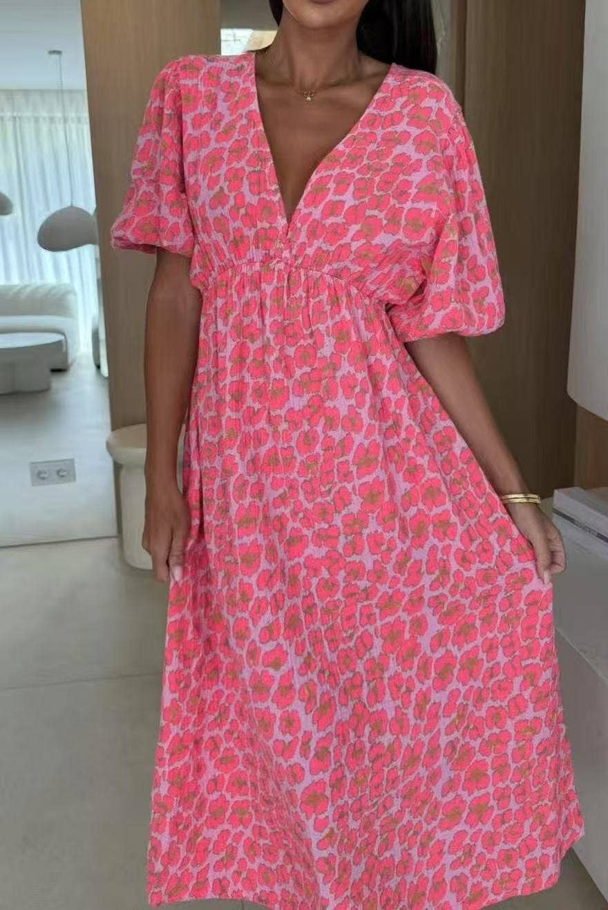 ESTEE BROWN - Wholesale Dress - Women's - Long cotton gauze dress - 77361