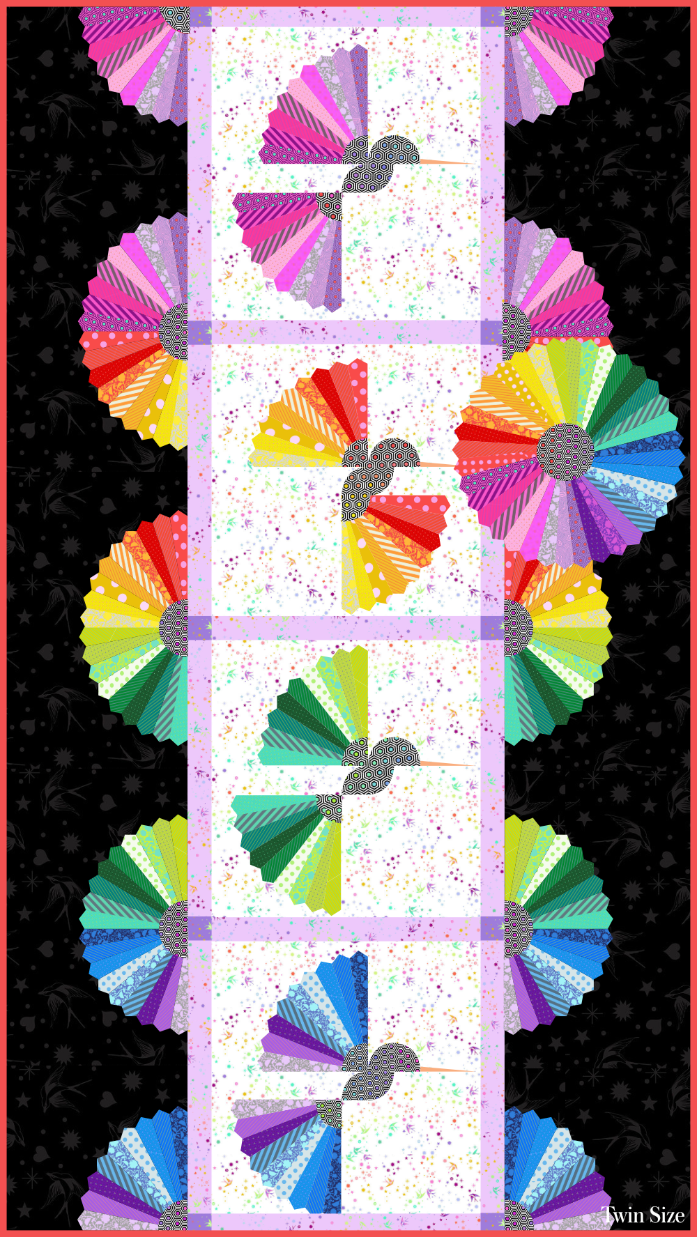 Rachel Rossi Design - Wholesale Quilt - Hover | Hummingbird Quilt Pattern6