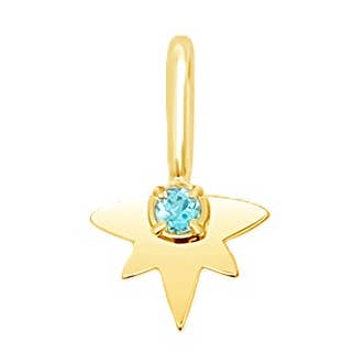 Starlight Pendant - Blue Topaz for wholesale by Sierra Winter Jewelry