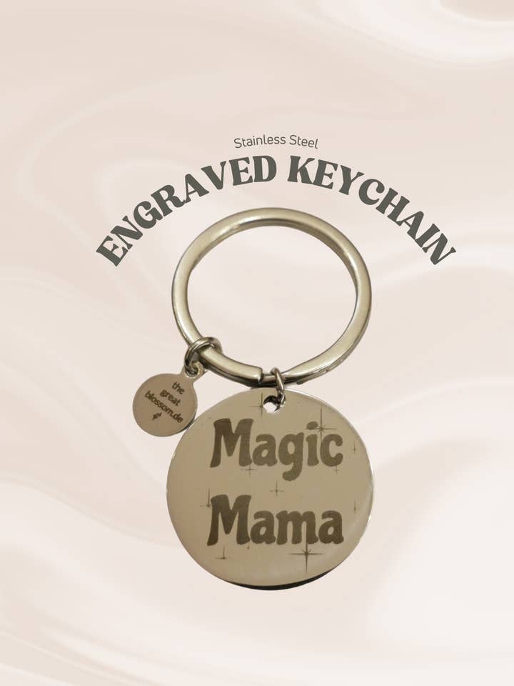 Keychain "Magic Mama" for wholesale by the great blossom