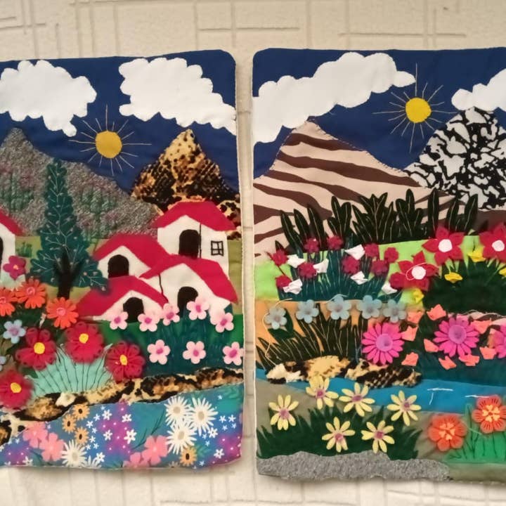 Blossom Inspirations - Wholesale Wall Accent - Arpillera Wall Decor29