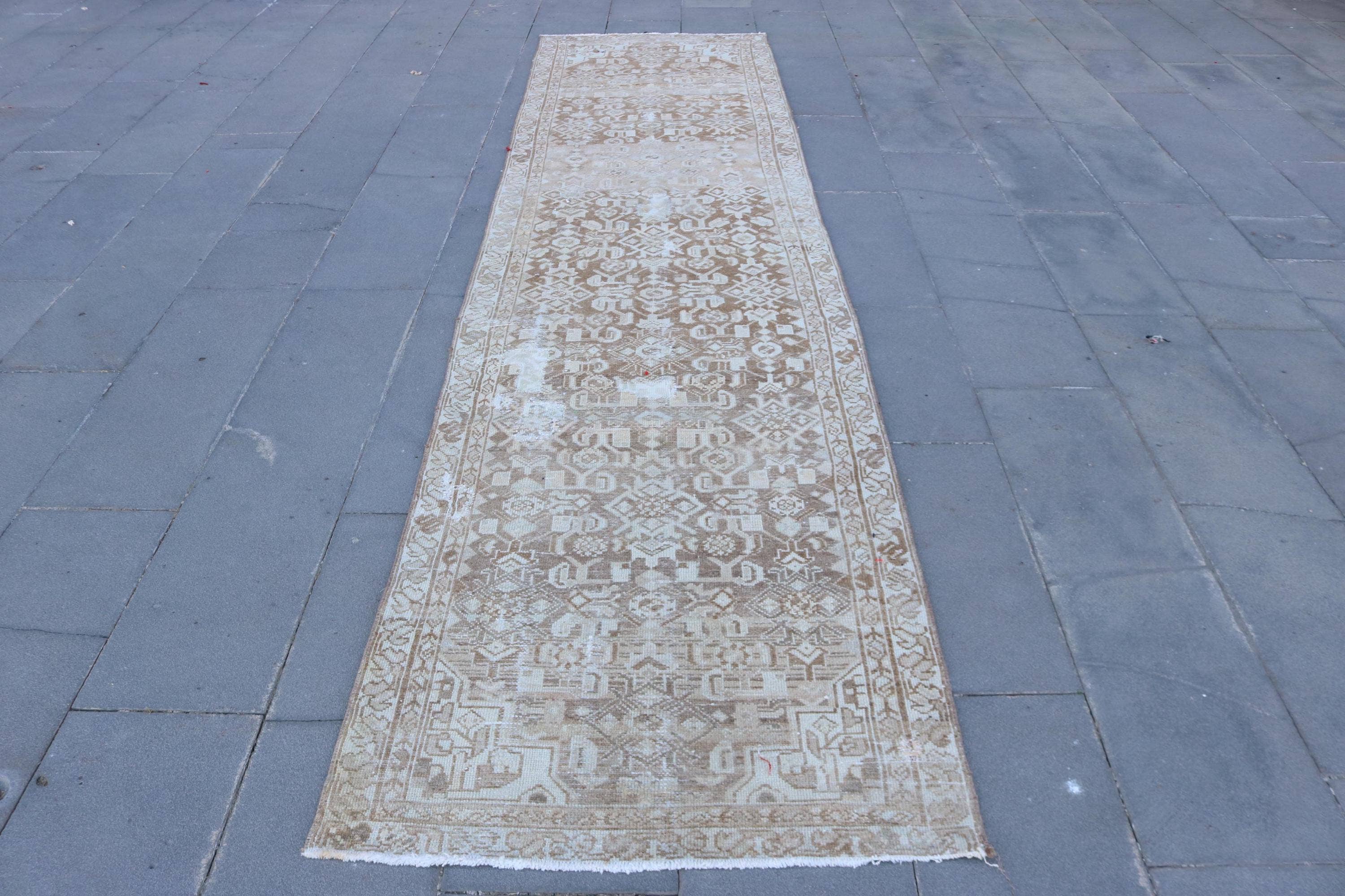 The Loom Wholesale - Vendita all'ingrosso Tappeto per corridoio - Tappeto Runner Vintage Turco Herki in Lana con Nappe0