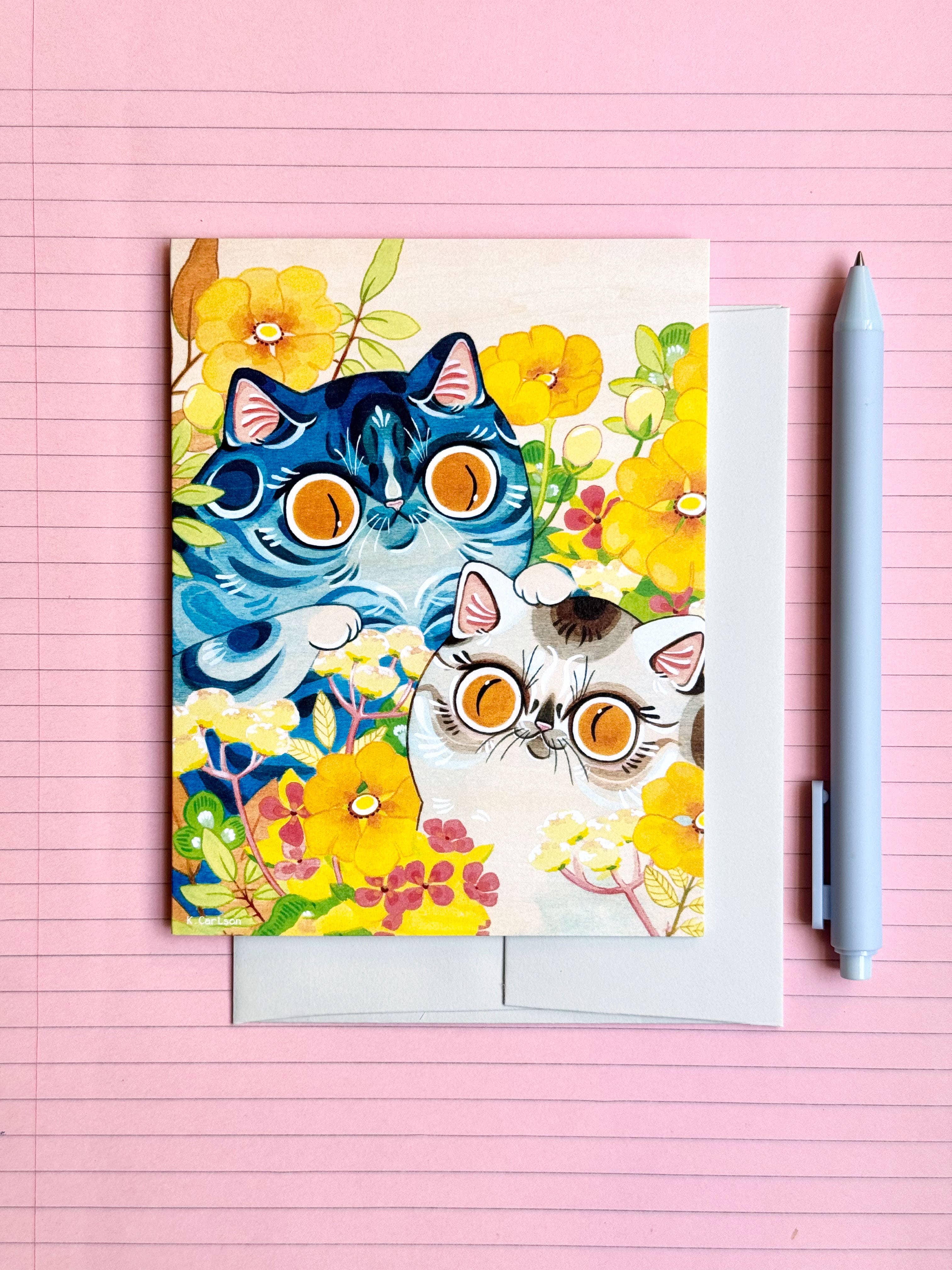 Paper Puffin - Wholesale Everyday Greeting Card - Peek A Boo Card0