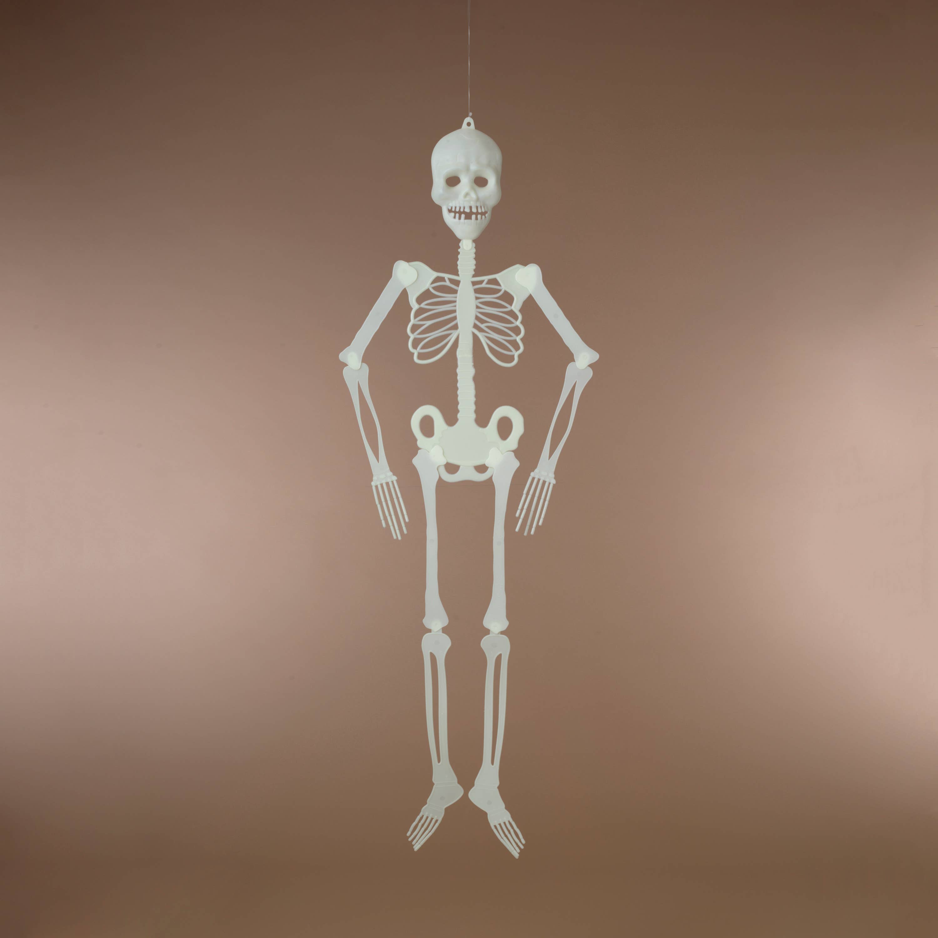 The Gerson Companies - Wholesale Decorative Figurine - Gerson Introducing our Halloween 48"H Glow In The Dark Skele