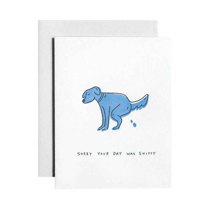 Dog Day Sympathy Card for wholesale by Ink Paper Crafts