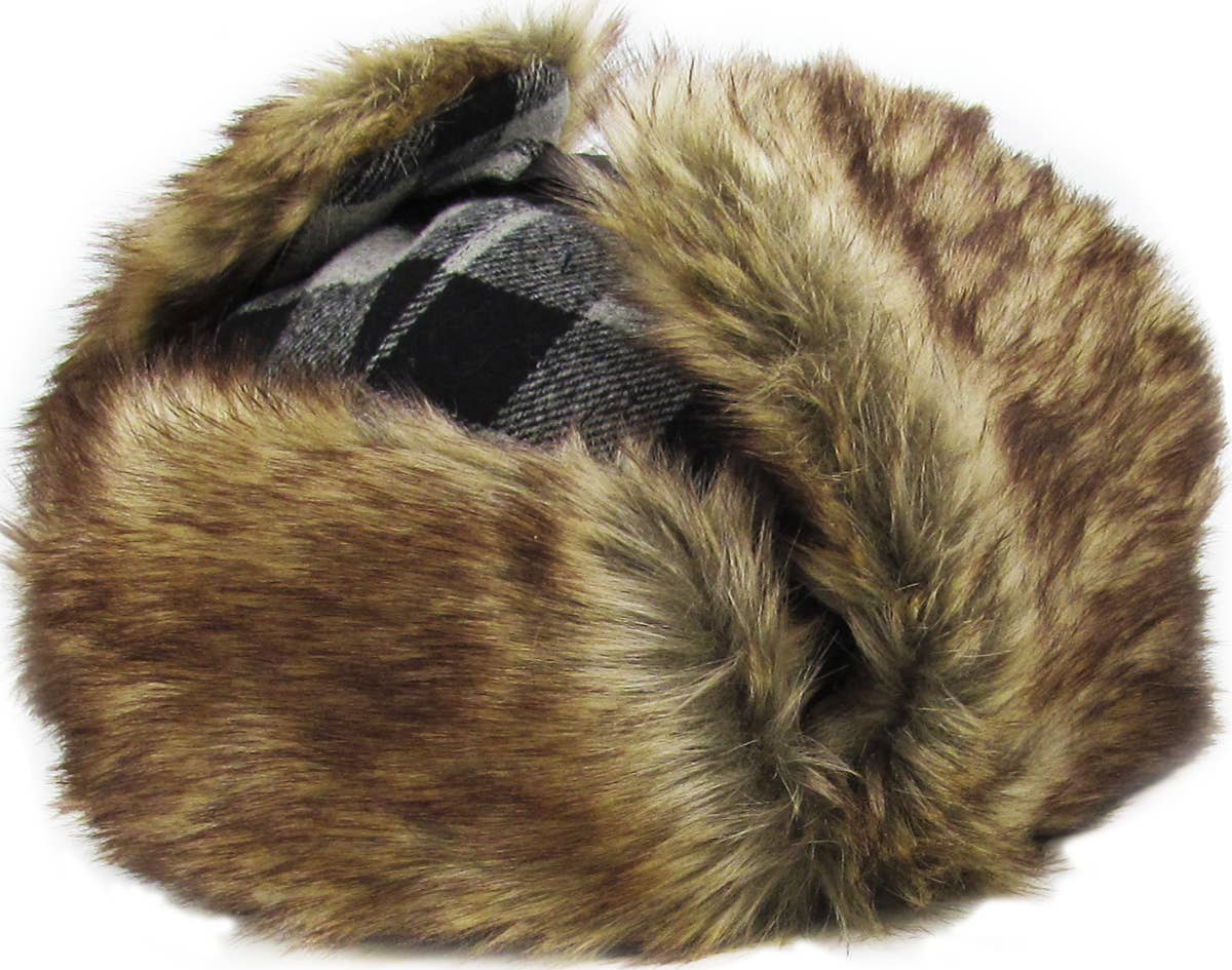 KBETHOS - Wholesale Trapper/Bomber Hat - Unisex - Buffalo Plaid Trapper5