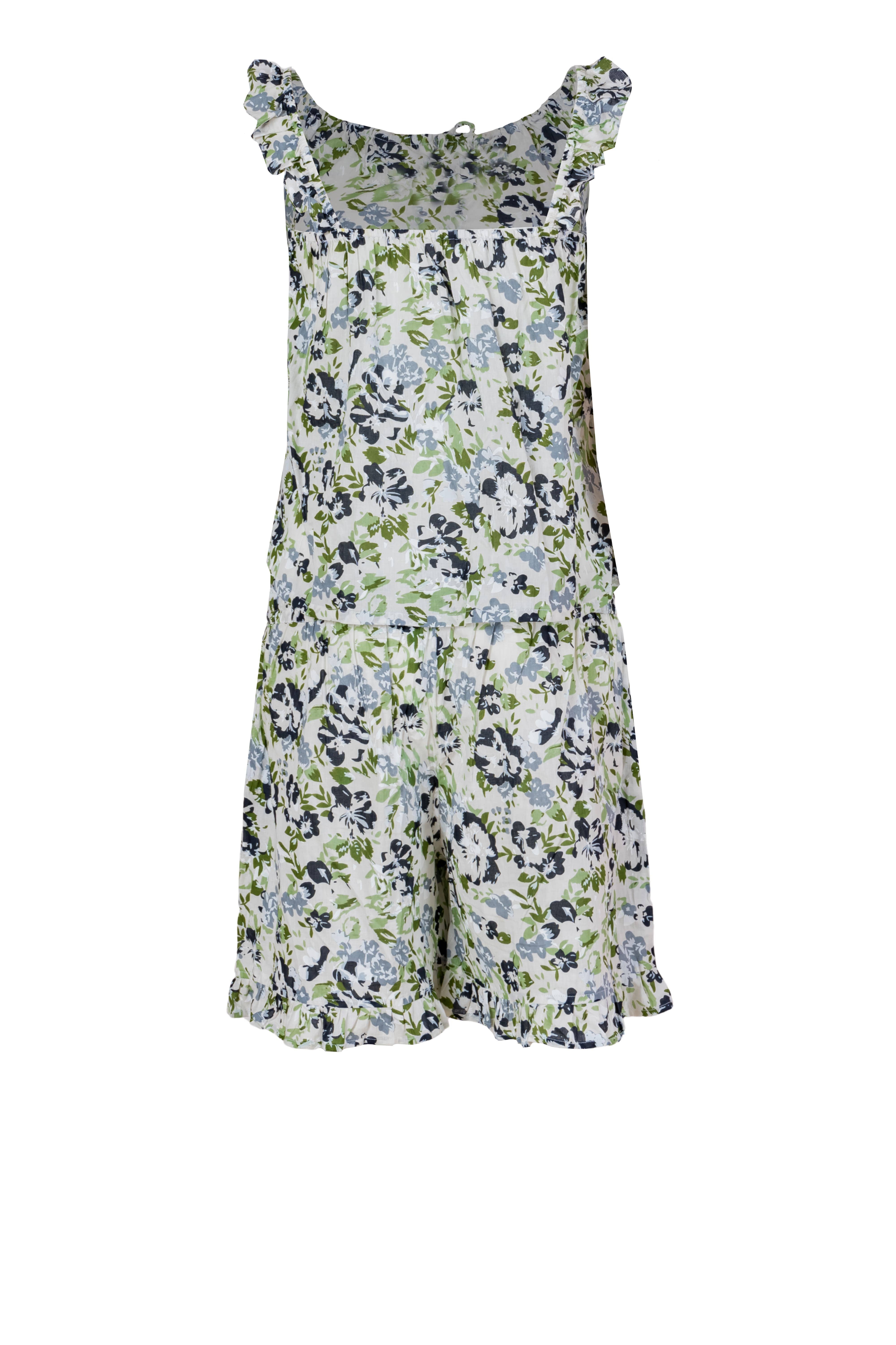 Ariastop.com corporation - Wholesale Lounge Set - Women's - Women Cotton Floral Shorts – Soft Lounge Wear3