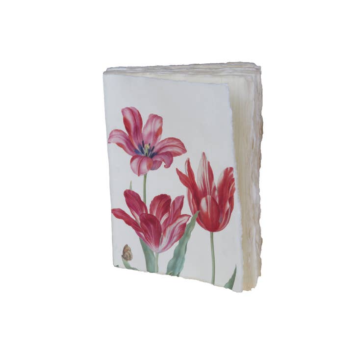 Epigram – Engroshandel Dagbog – Blomstret pergamentpapir notesbog: tulipanmønster (Nassau)1