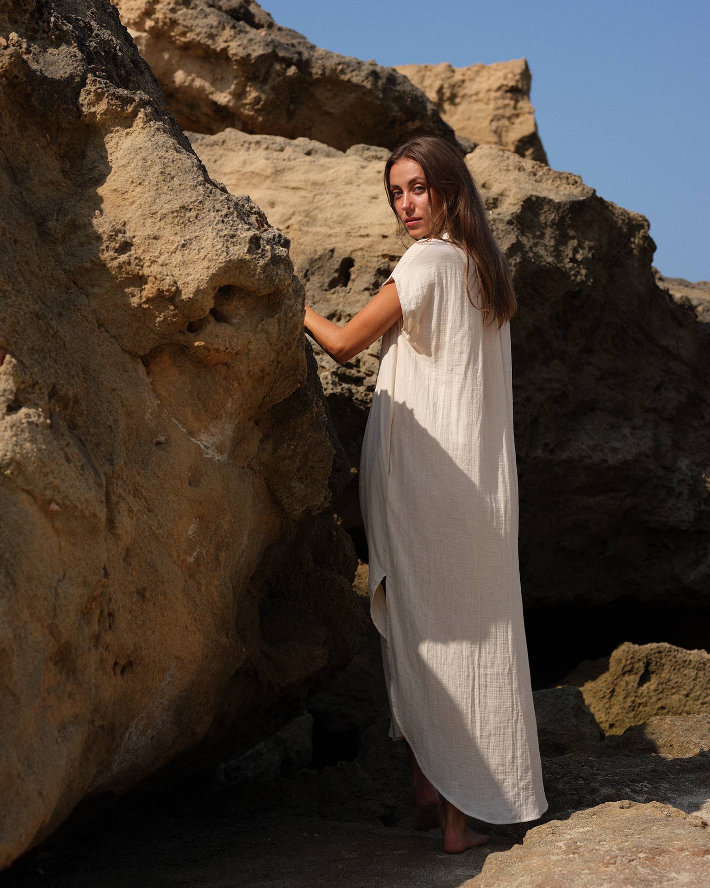 CECILIA SÖRENSEN - Wholesale Dress - Women's - 771 NESPRER Shirt dress in organic cotton muslin13