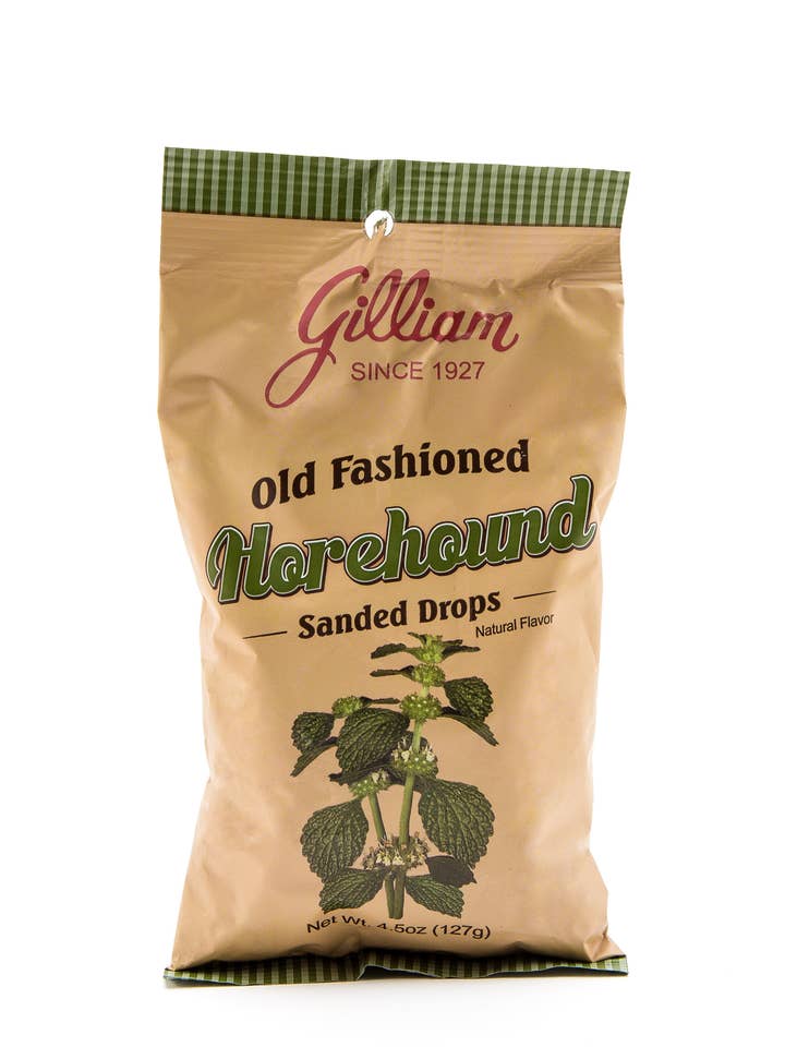 Gilliam Horehound Drops 12ct x 4.5oz for wholesale by Quality Candy Company