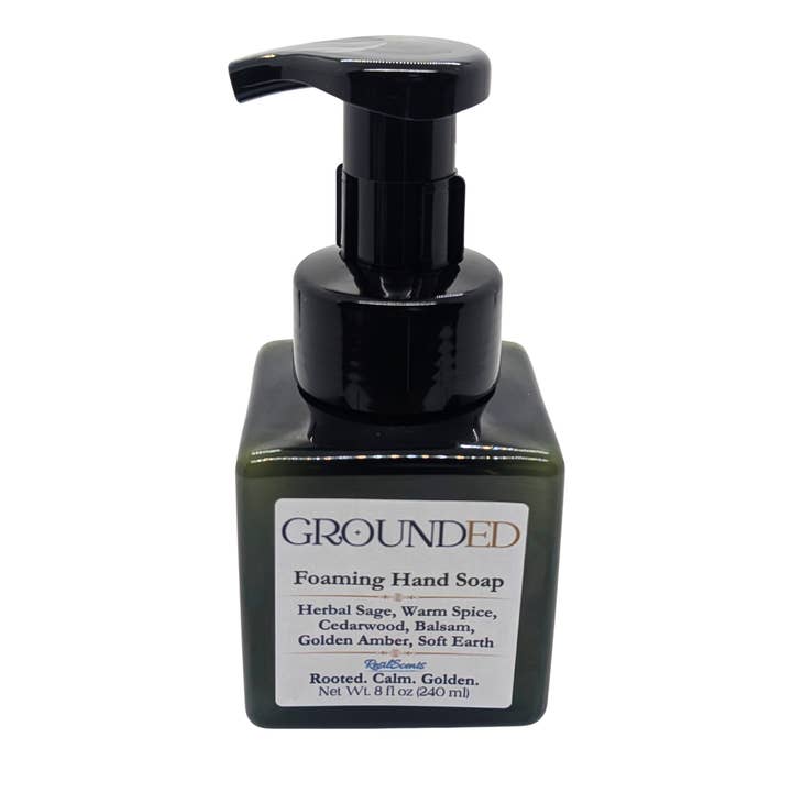 Grounded Foaming Hand Soap – 8oz | Handcrafted in Savannah, TN for wholesale by ResilScents WholeSale