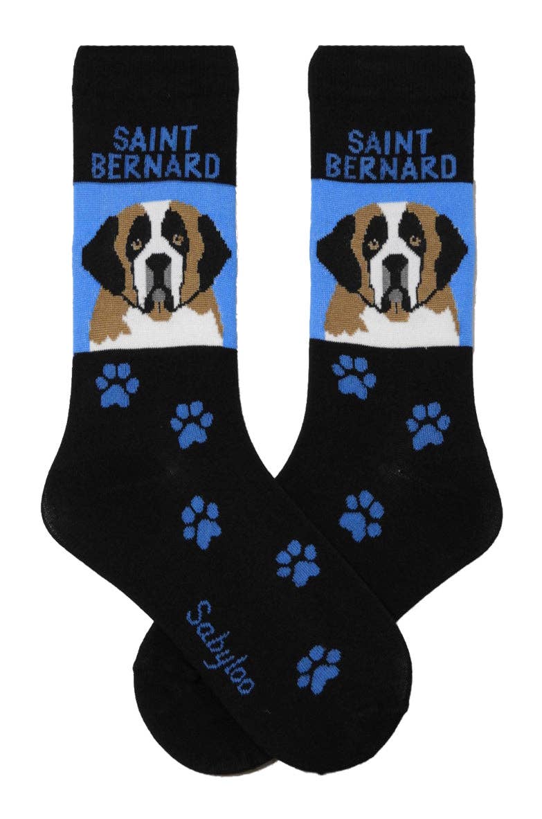 Wholesale Saint Bernard Dog Socks for your store