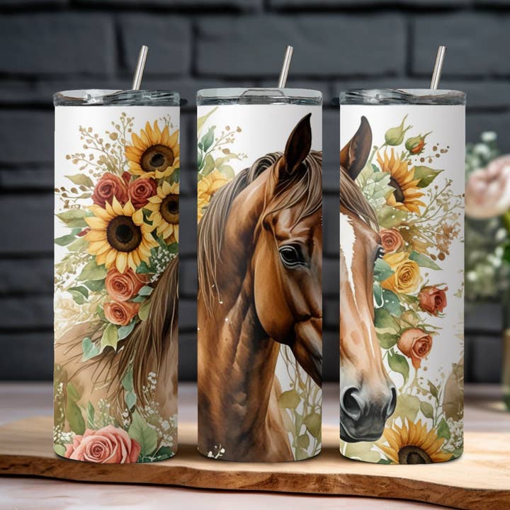 Solsikke og Rose Hestekrus for engroshandel hos Wicked Flower Creations