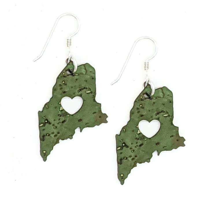 Maine Cork Earrings for wholesale by Elisabetta Studio
