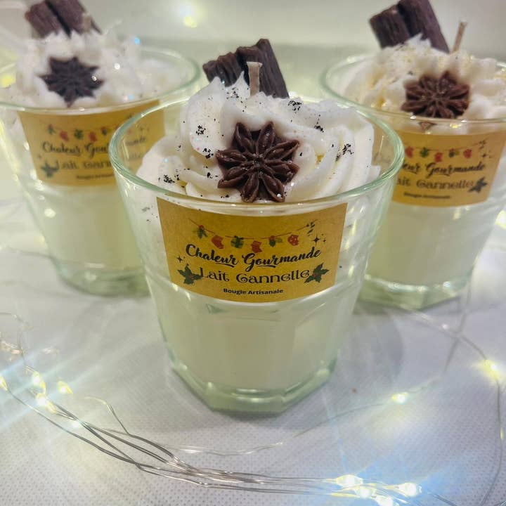 Chaleur Gourmande - Wholesale Jar/Filled Candle - Cinnamon Milk Candle