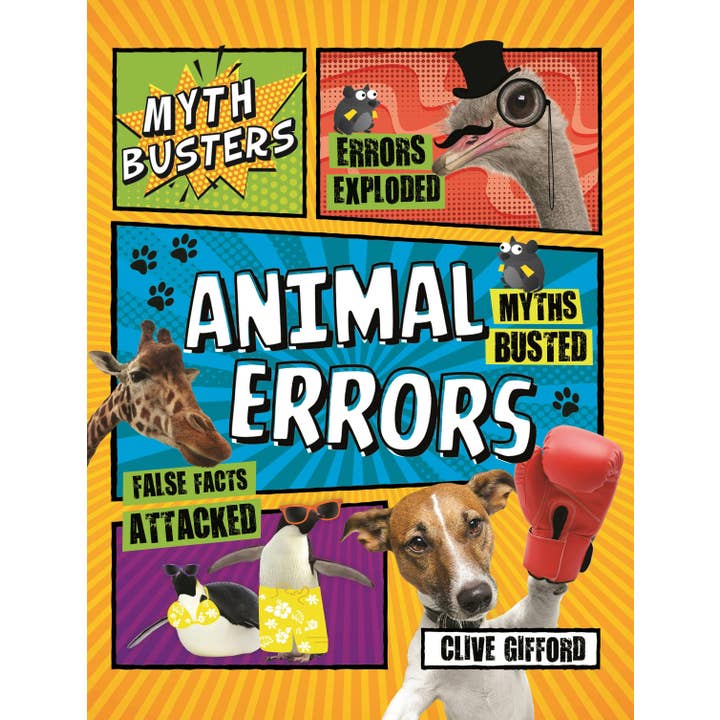 Macmillan Publishers - Wholesale Science & Math Book - Mythbusters: Animal Errors: