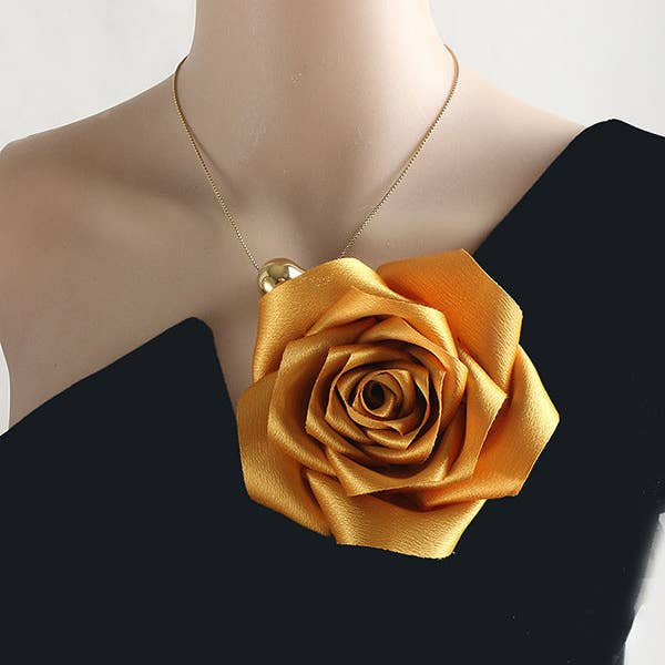 UZ Wholesale Store – Großhandel Broschen – Einfarbiges Broschenzubehör in Blumenform2