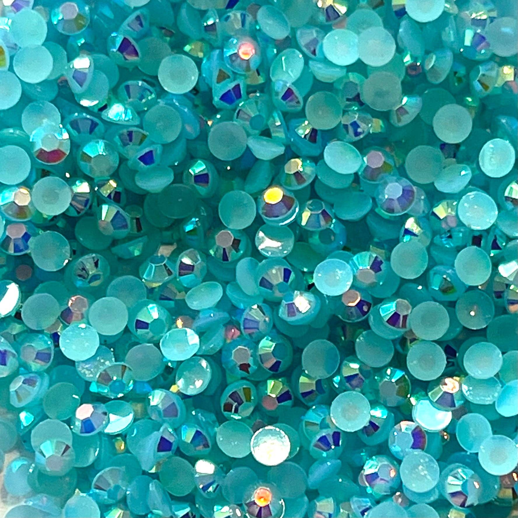 One Stop Cups – material para artesanato por atacado – Strass Jelly Azul Bebê AB0